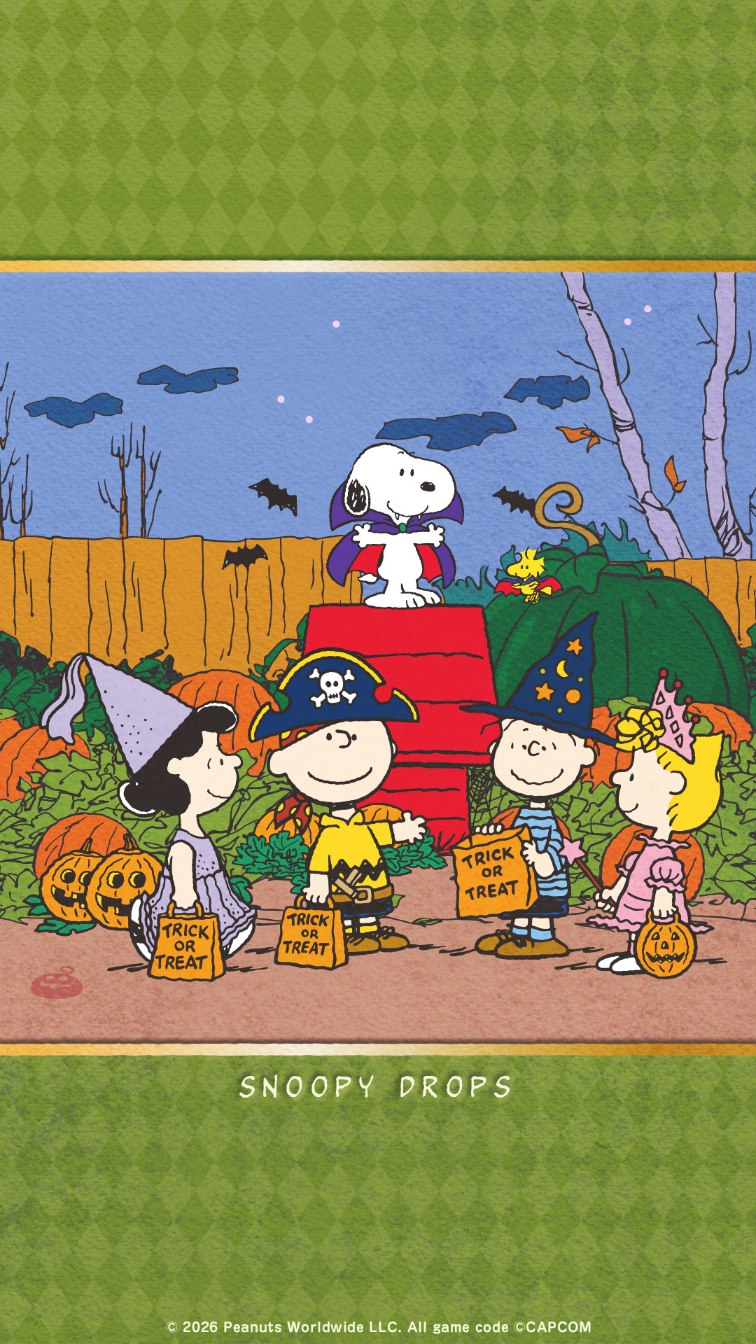 史努比壁纸2026年10月19日，《史努比糖果阵》（Snoopy Drops）万
