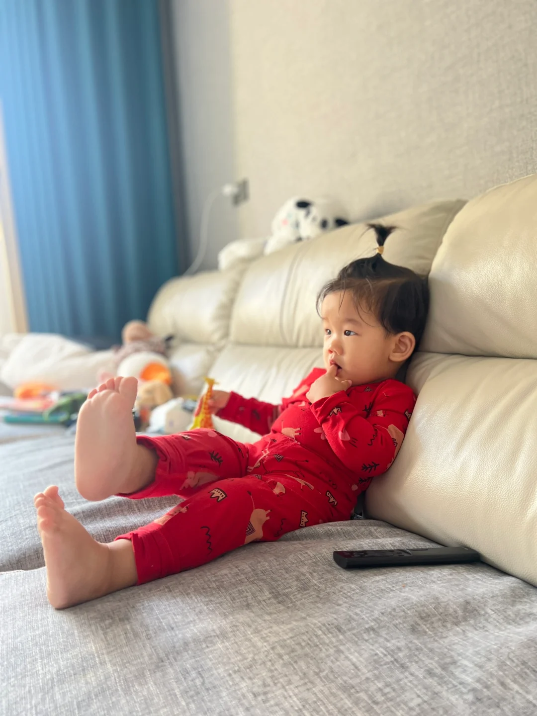 儿子2岁，当她开始看纪录片脑子真的变快了