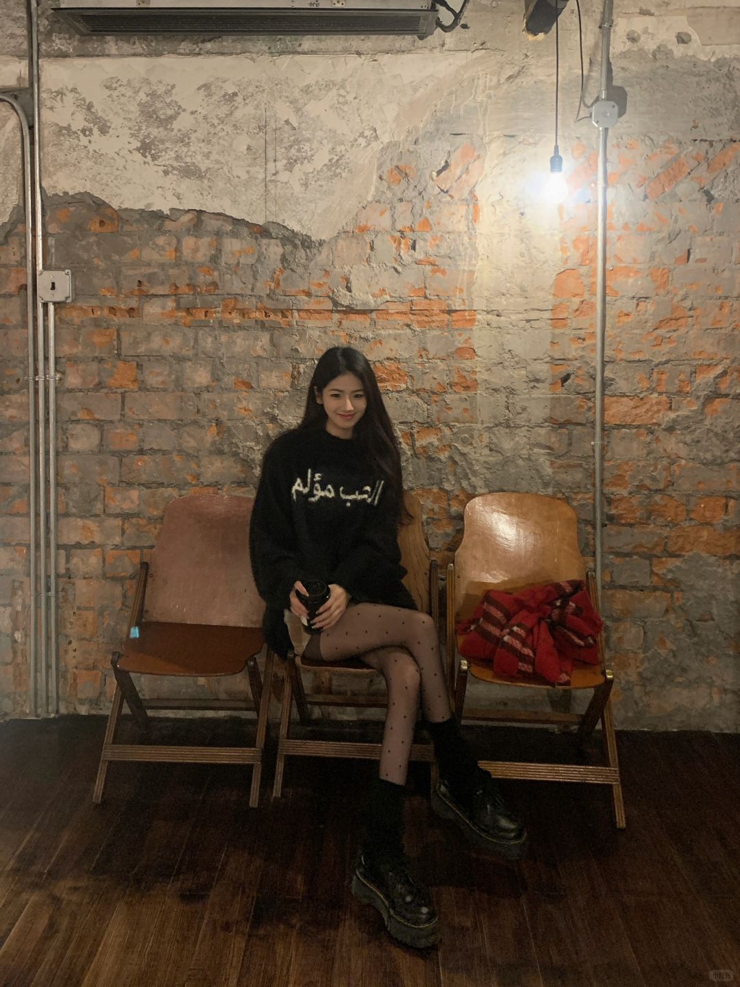 毛衣这么穿好韩好喜欢