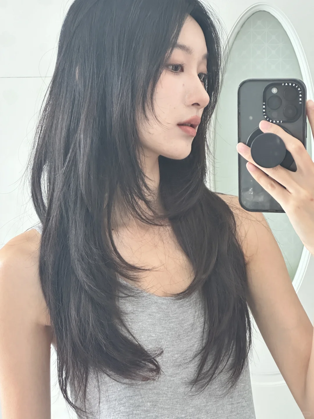 终于剪了这个 高层次发型