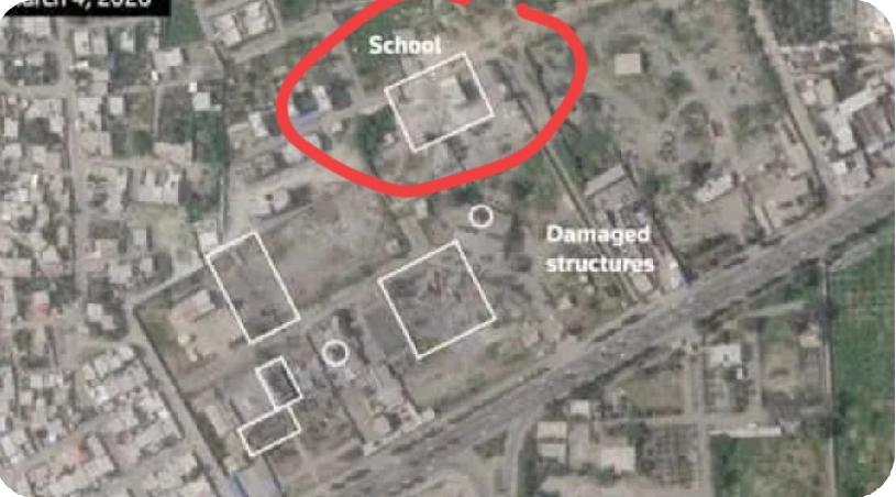 伊朗小学遭袭击，美军或有责任！超过170名学生死亡。
美国以色列开始对伊朗军事行