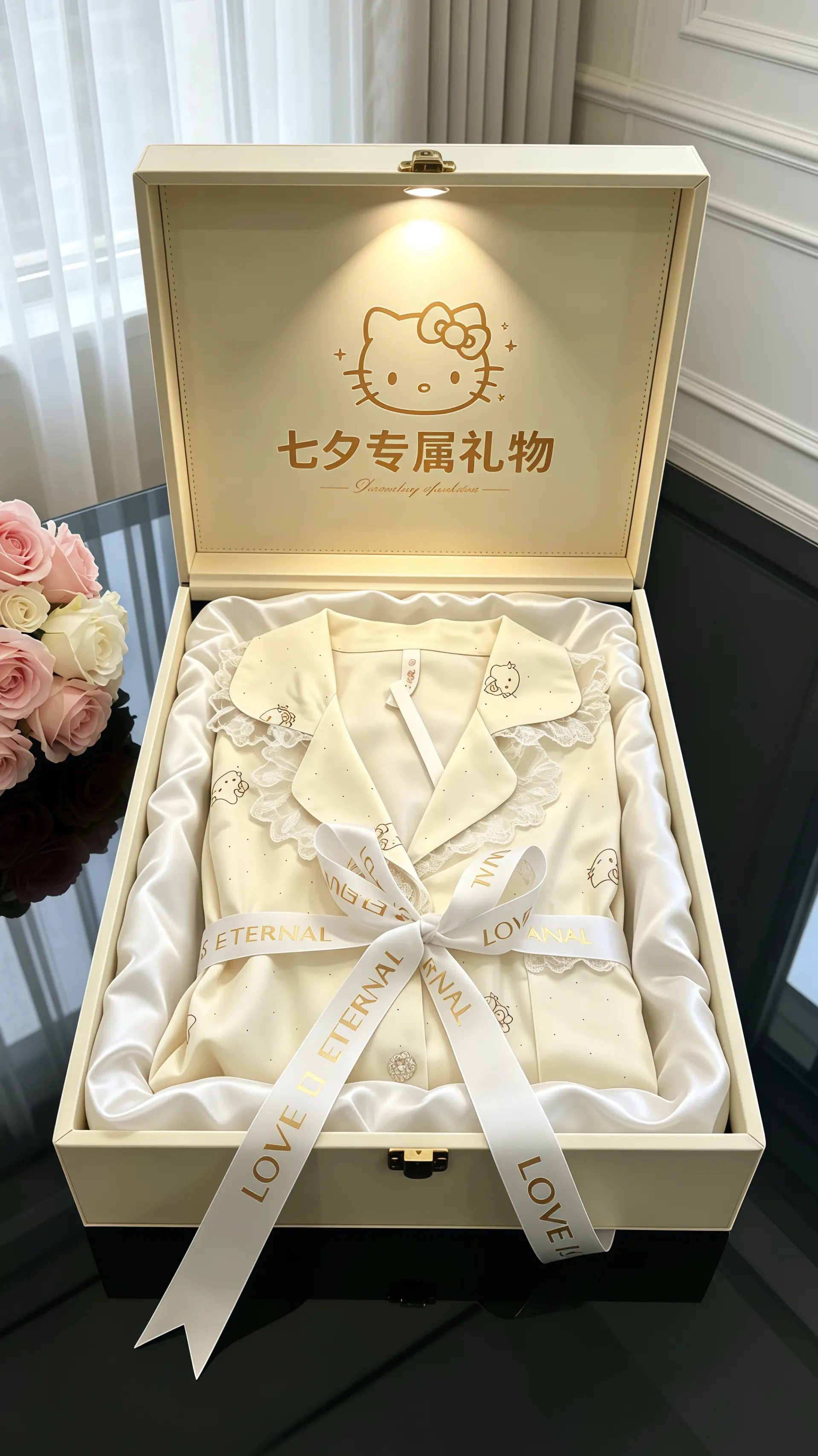 睡衣家居服七夕礼物 Kitty猫少女心好物 家居服仪式感