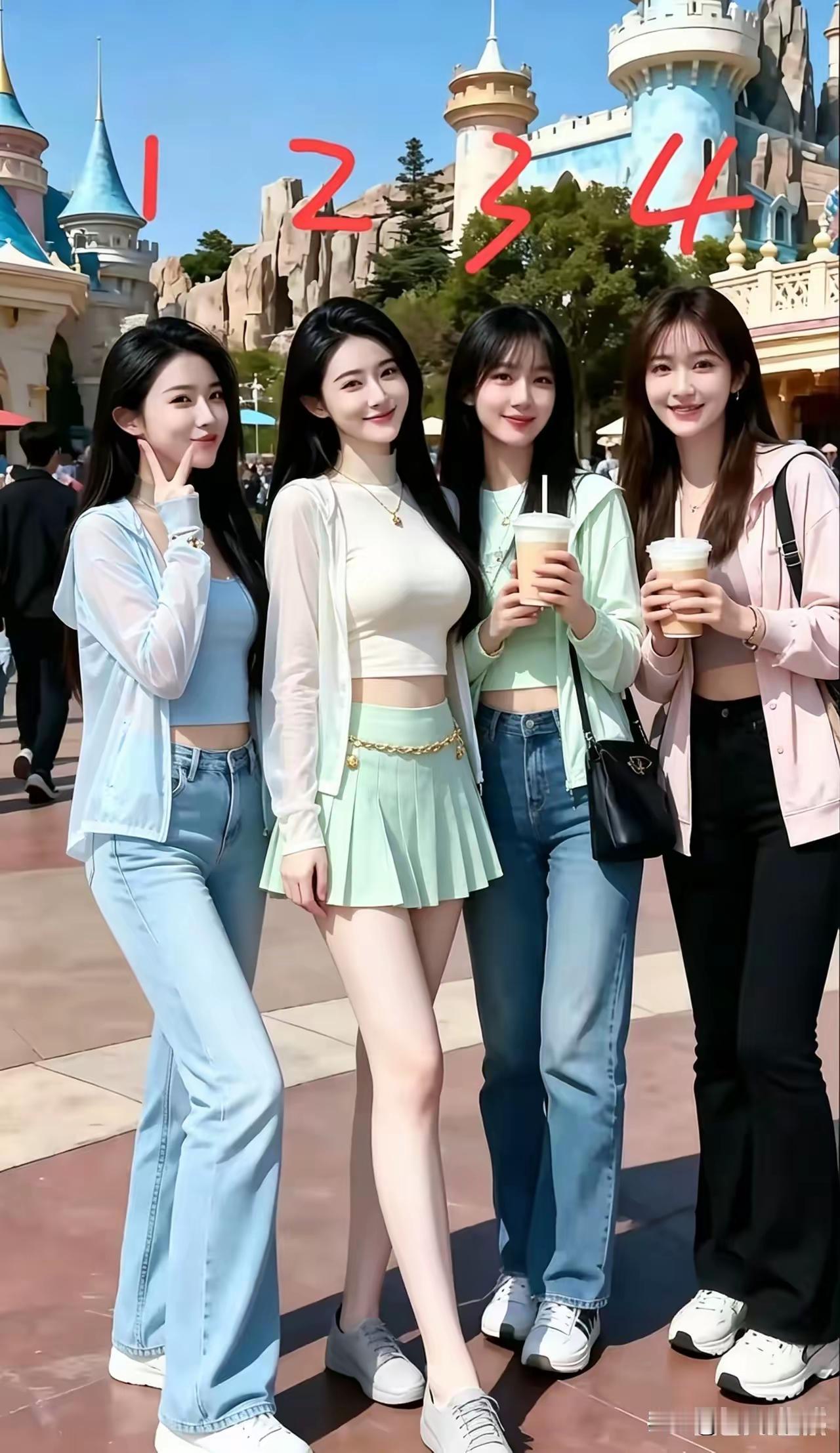 为什么成熟的女人越来越受欢迎1~4号美女，各具特色，各有千秋，彩礼都是18万8，