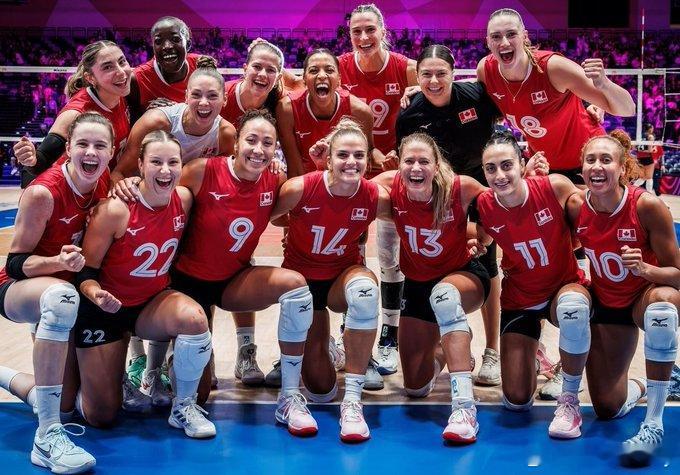 【加拿大女排2026创造历史】🇨🇦加拿大女排在2026年夏天接连刷新队史纪录