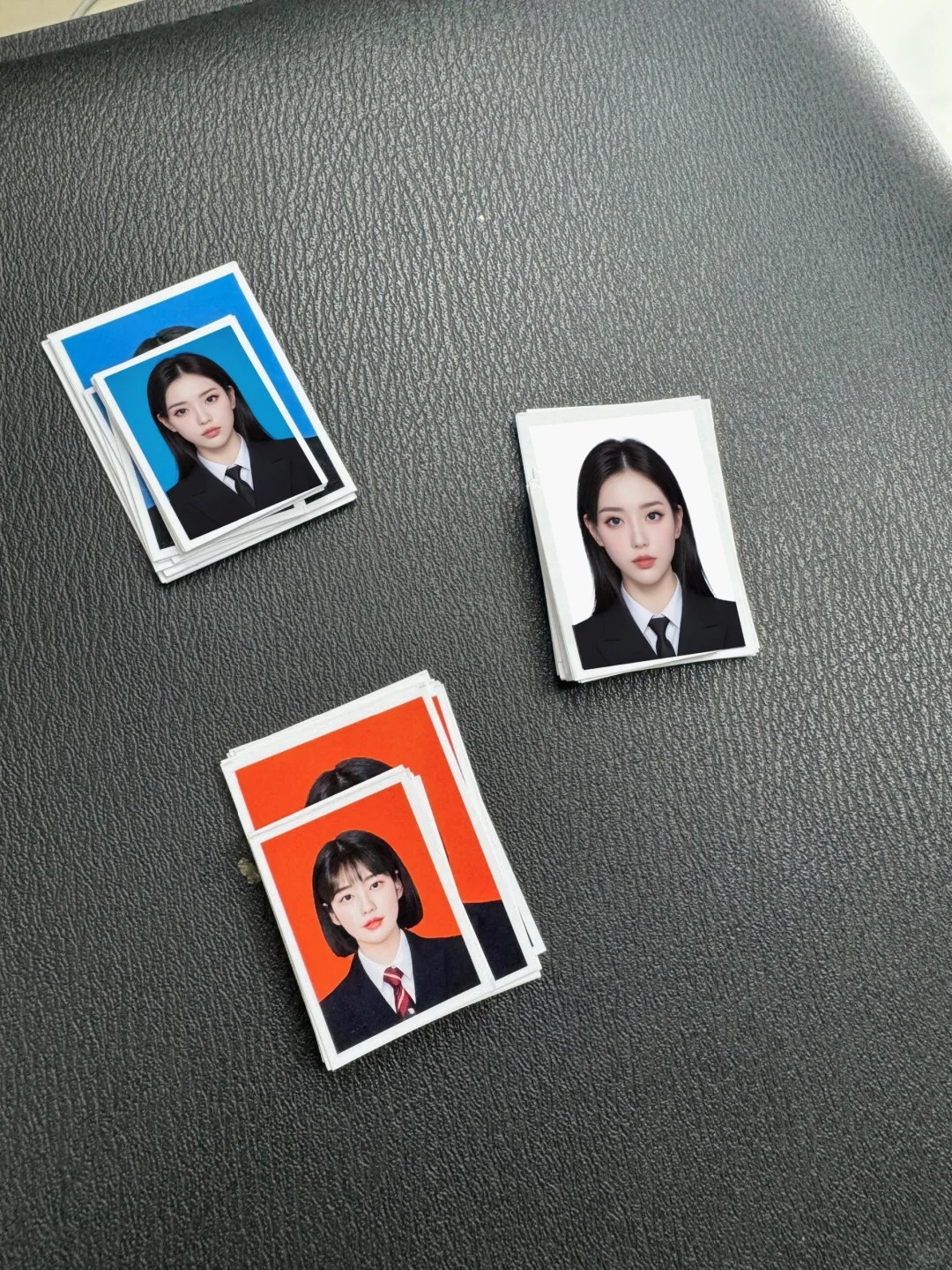 大一开学入学证件照拿到了