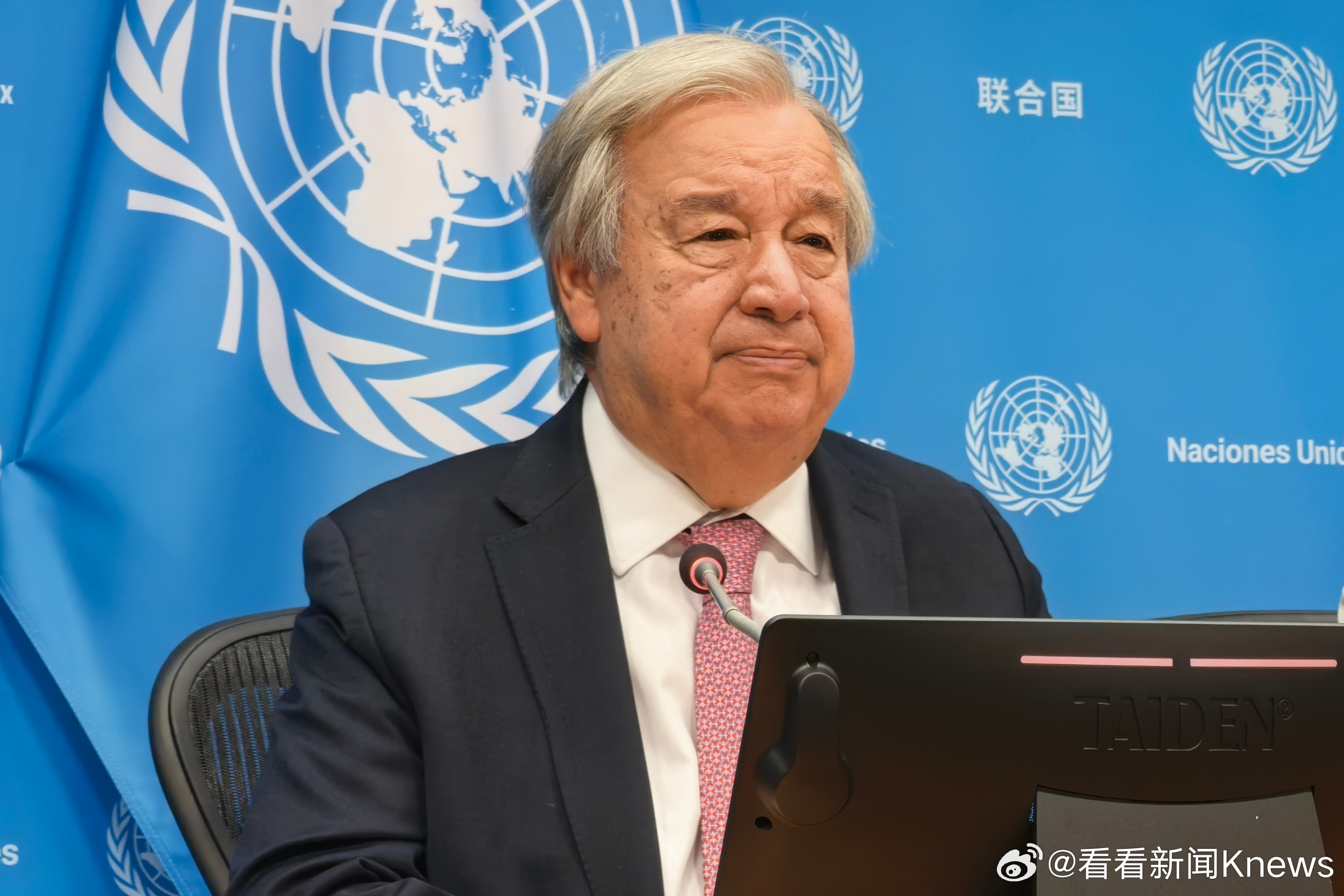 【古特雷斯：#联合国资金或在7月前耗尽#】当地时间1月30日，联合国秘书长古特雷