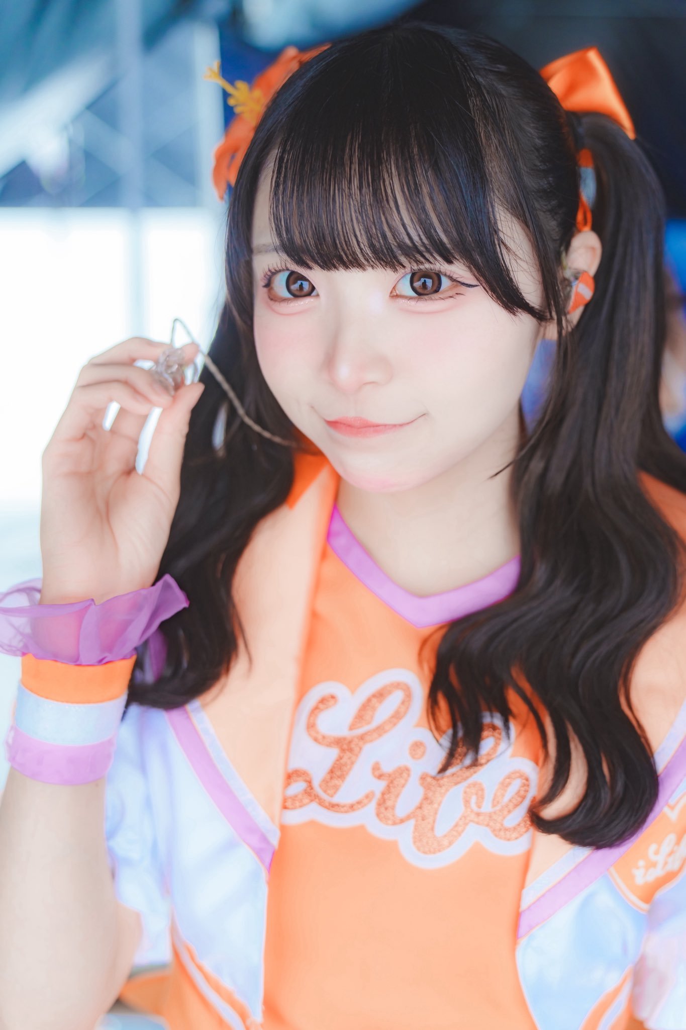 啦啦队员小熊まむ来为你应援🧡「なんくるないさ～🌺🌴✨」Mamu 【iLiF