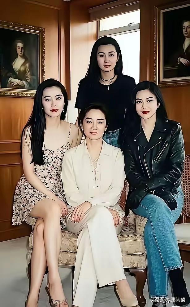香港四大美女同台！无滤镜的盛世容颜，你认识几位？
