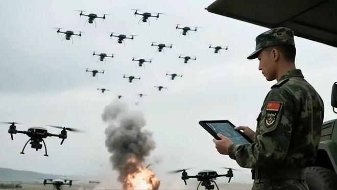 3秒一架！中国无人机蜂群突击铺天盖地，一人控96架，战争规则彻底改写！

你敢信