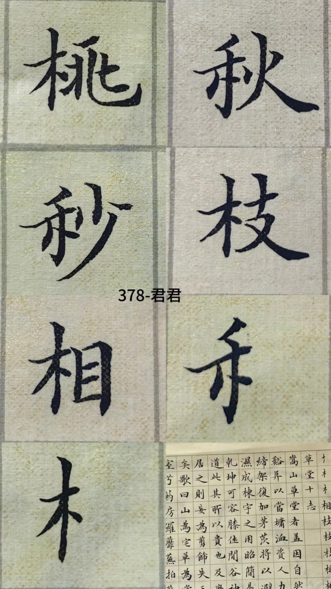 小楷课程|大家练习3个月的学习成果❤