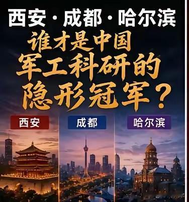 成都的硬核是军工，电子信息业也很强，文旅都是其次吧，教育医疗也还行。

成都的军