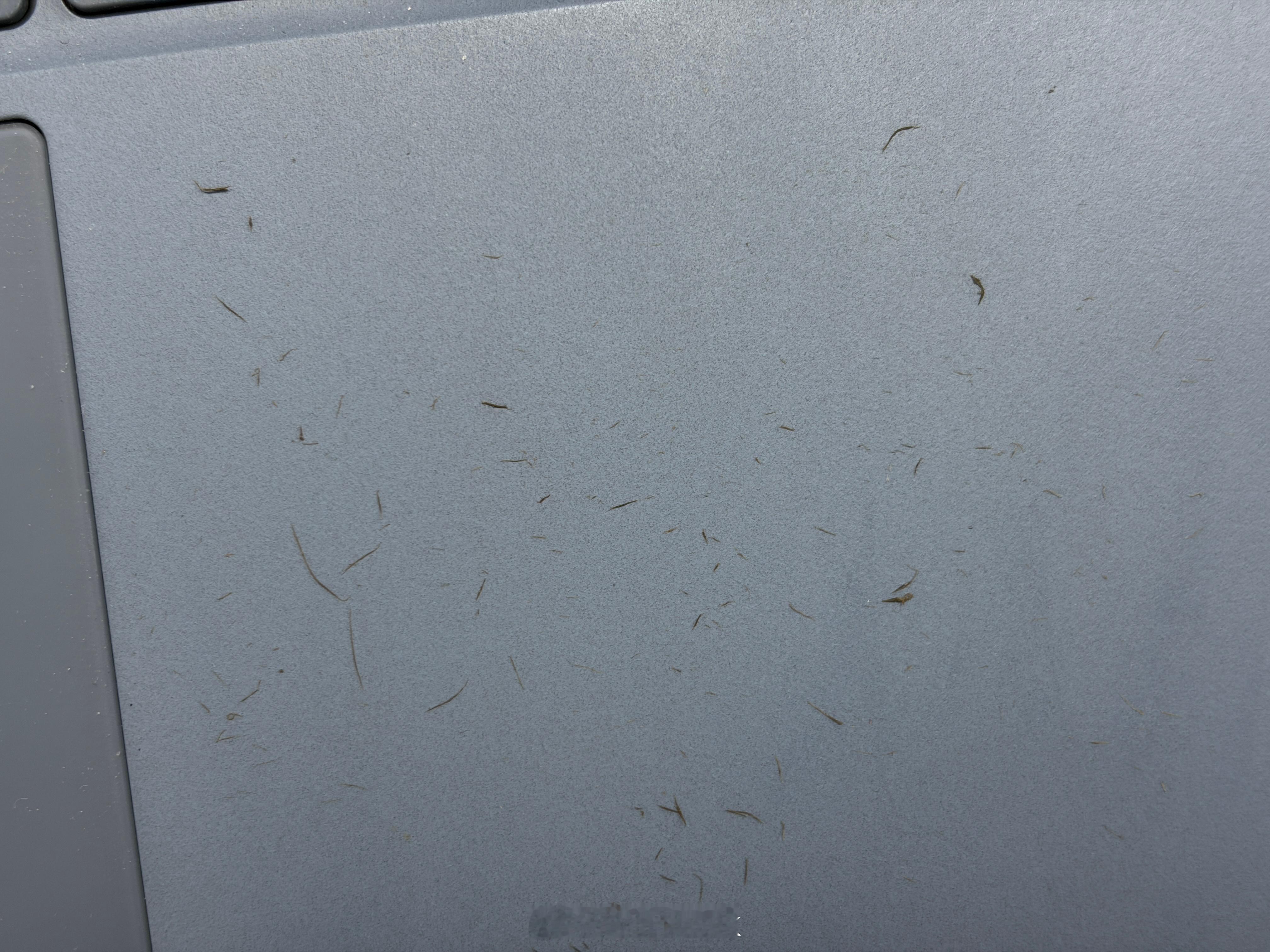 用了一年半的电脑居然这么脏，搓出来一堆泥