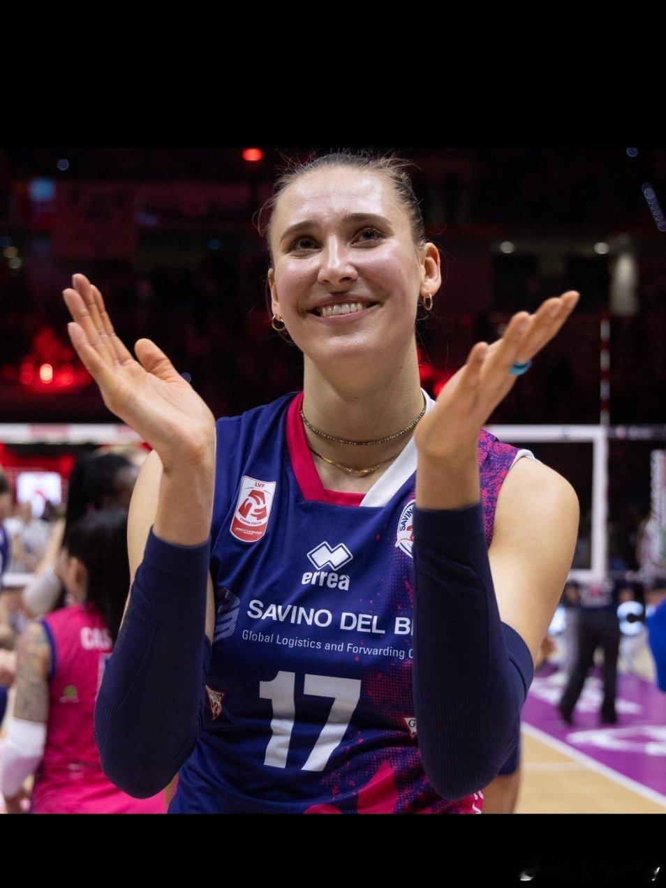 安特罗波娃意大利联赛常规赛表现:👑 66次拦网 - 以局均0.75次拦网成为拦