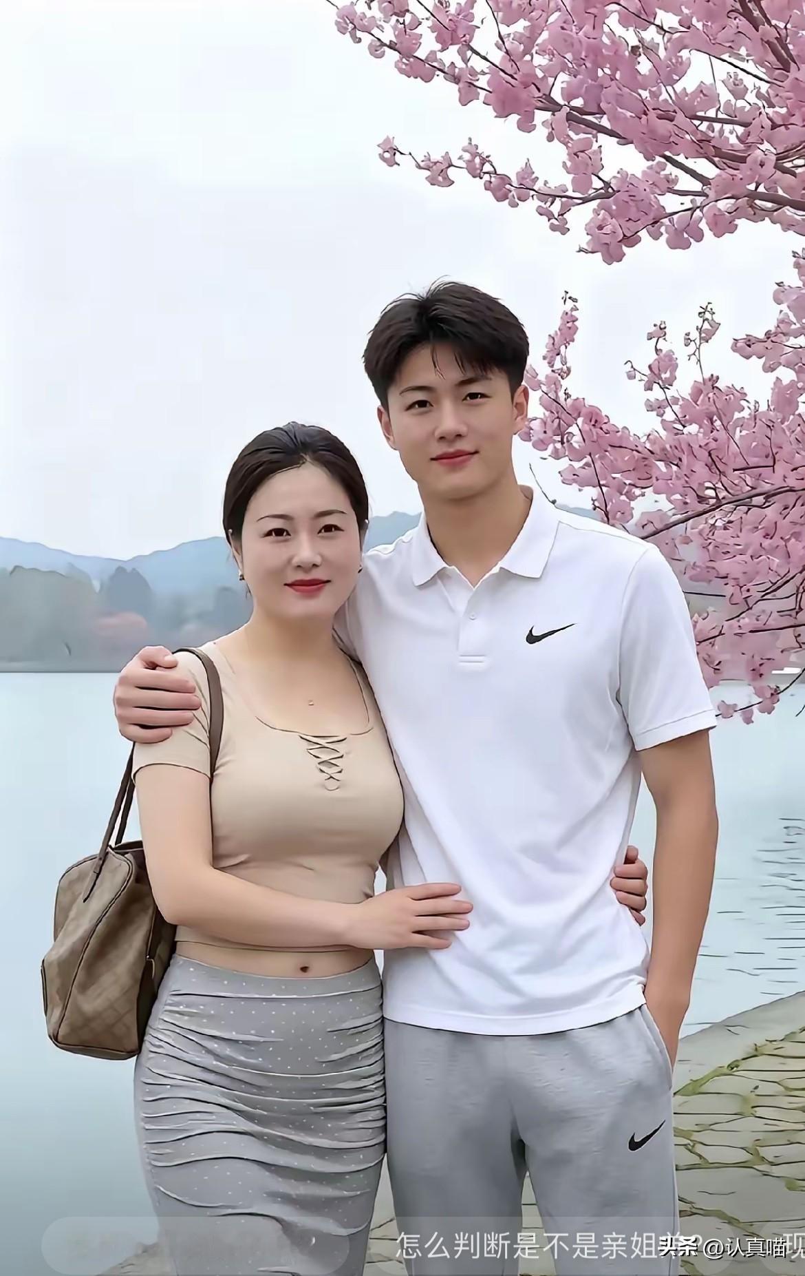 看着俩人同框画面，
属实让人猜不透真实关系

第一眼瞧见两人同框的样子，下意识就
