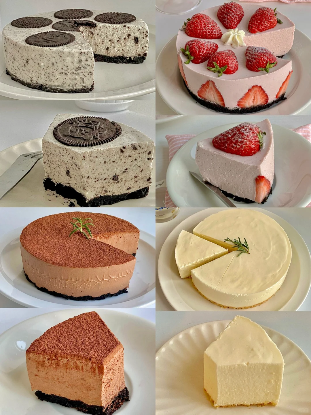 Homemade🍰慕斯蛋糕合集🧑‍🍳免烤箱附教程