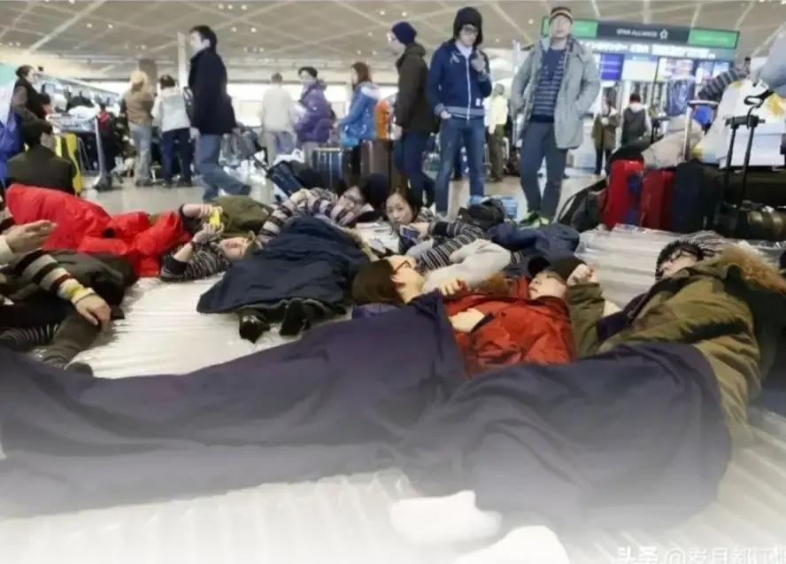 快讯！快讯！
滞留日本的我国游客，按期回不了国，一个个着急得心焦如火燎，求爹爹告