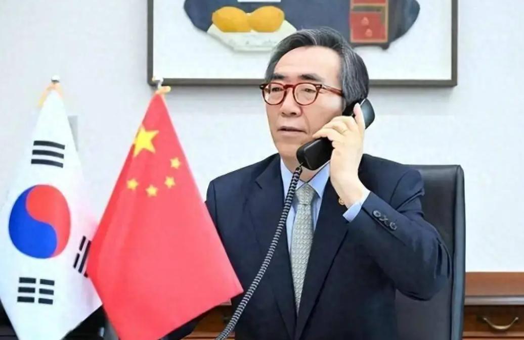 韩国外长找上门来，应该还是得到了中国的某种同意。赵兑烈自顾自话，不停强调经济合作