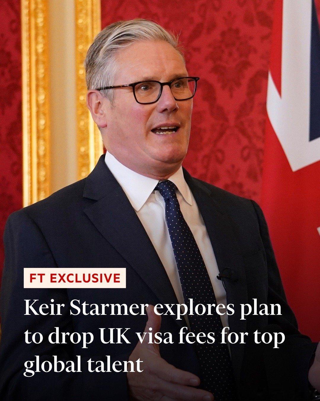 英国首相成立特别工作组，讨论如何吸引外国人才方法包括：降低签证申请费 ​​​