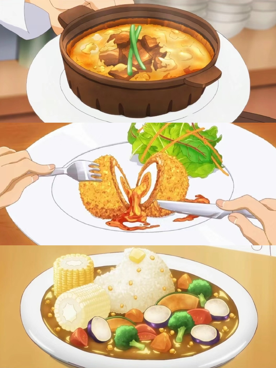 我又打开了《迷糊餐厅》有人懂这个番呢～我好喜欢，之前很想开餐厅就是因为这个番 