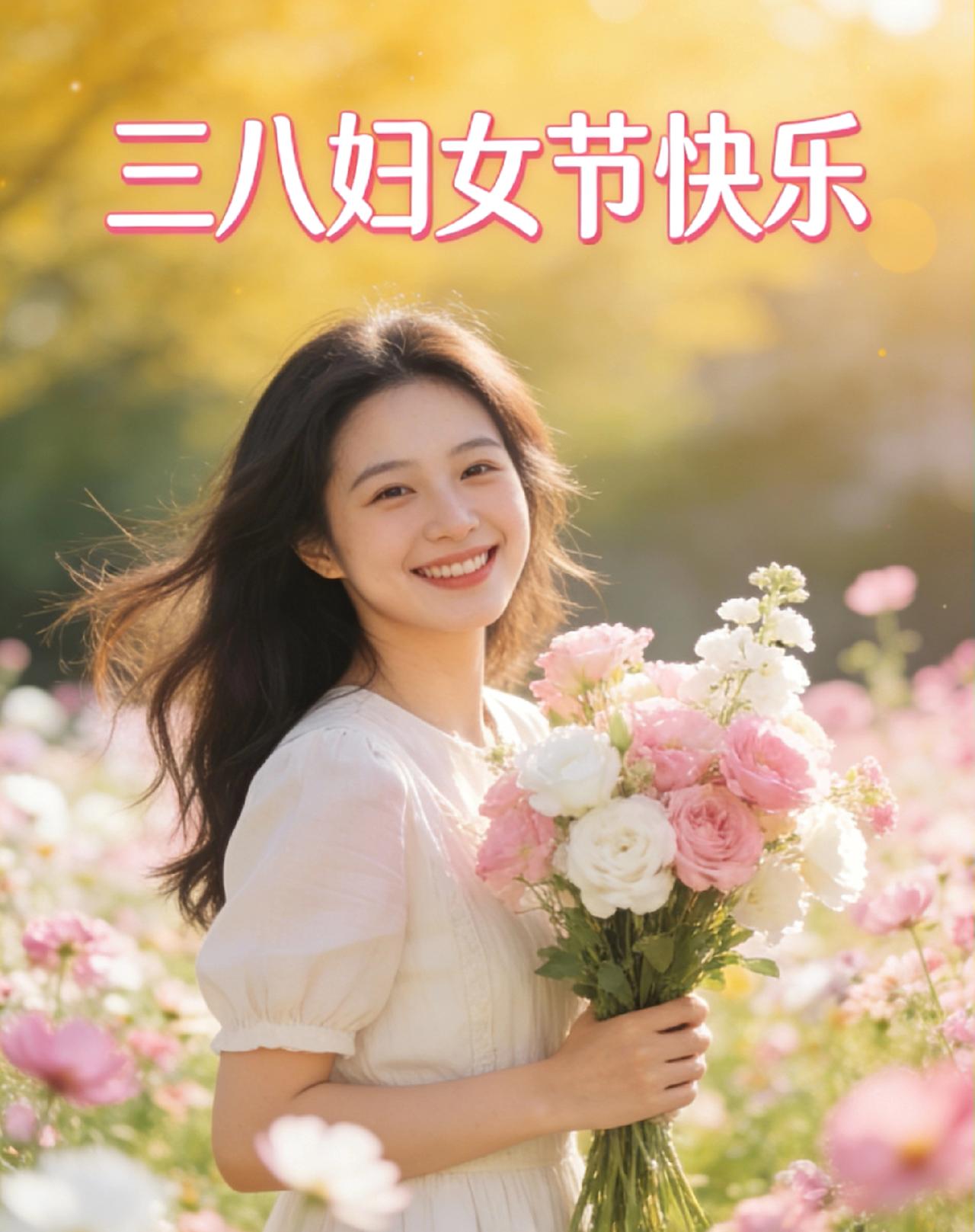 三八妇女节，愿你活成自己最喜欢的模样
 
三月春风温柔，花开正好，迎来了属于所有