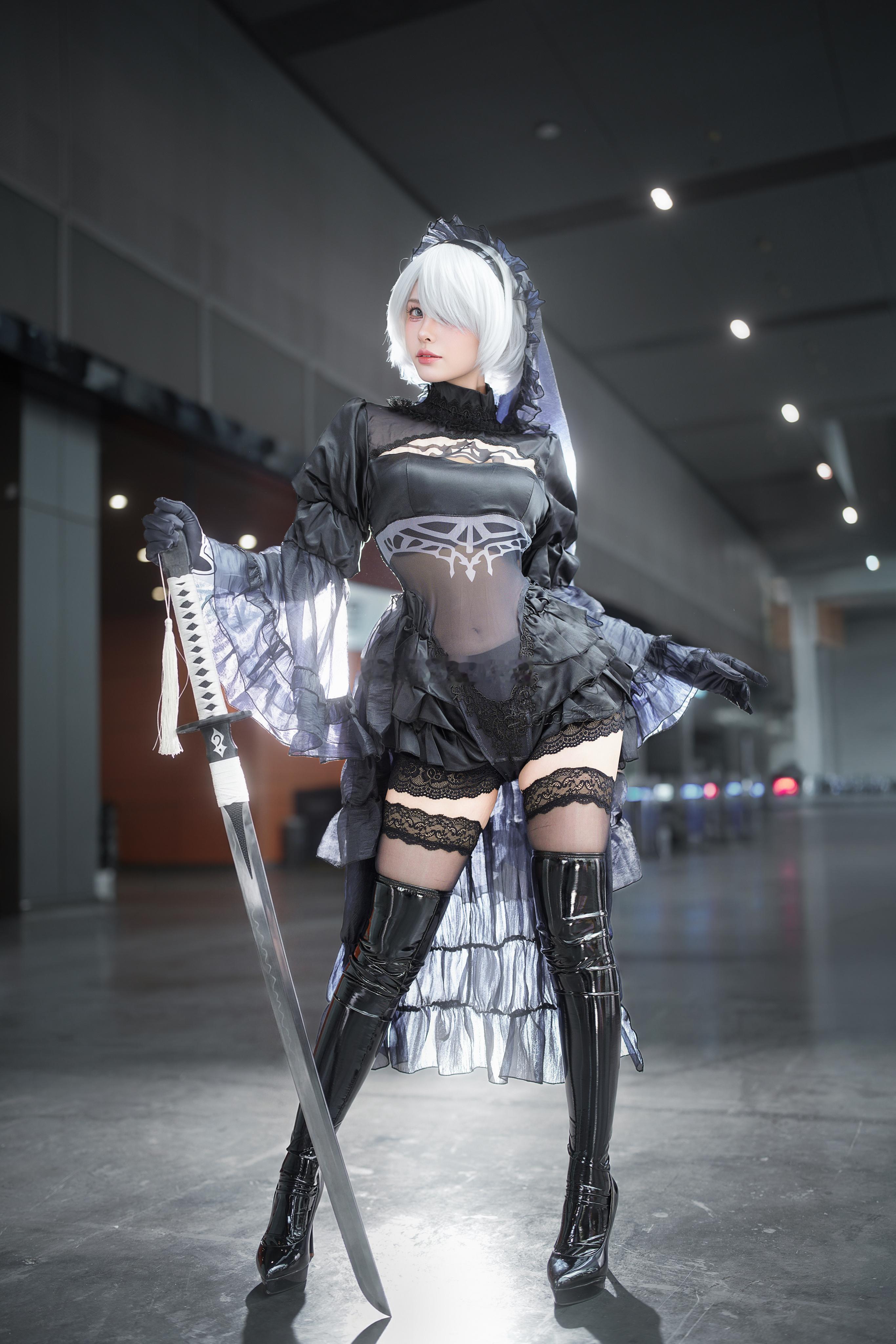 Neko_薇薇动漫仲夏狂欢季夏日cos盛典  愿人类荣光永存 2B花嫁：本人📷