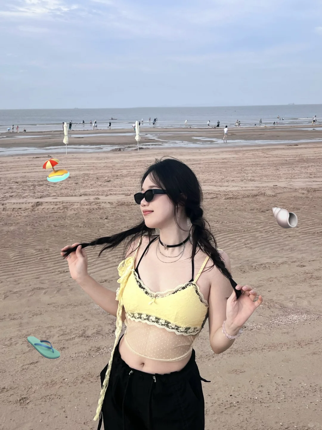 舟山📍到海边过夏天咯🏖️烦恼统统被吹走～