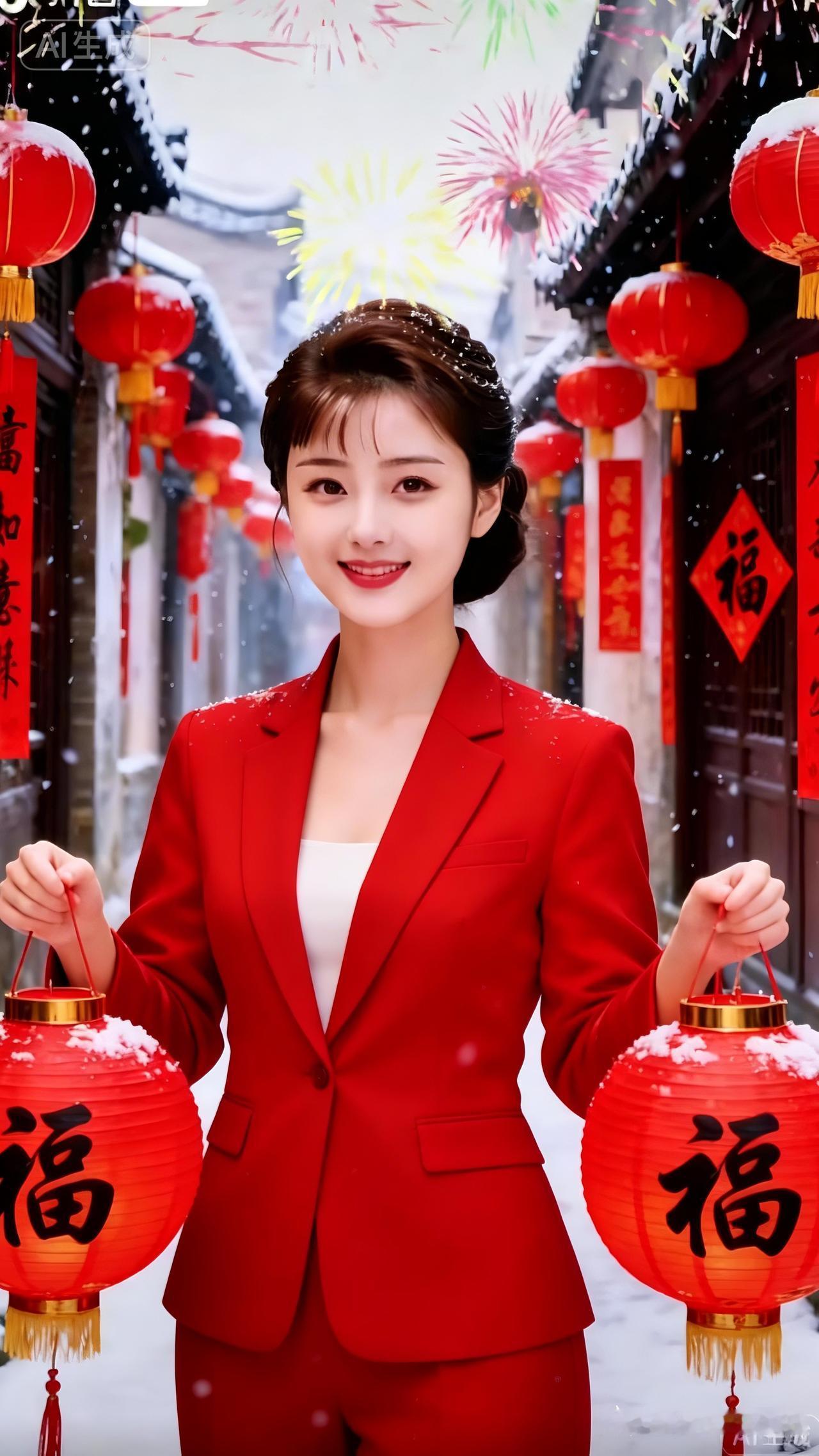 新年快乐！红红火火过大年🎉💃🏻