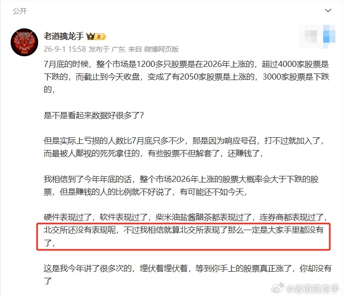 北交所今天就是最强项 ​​​