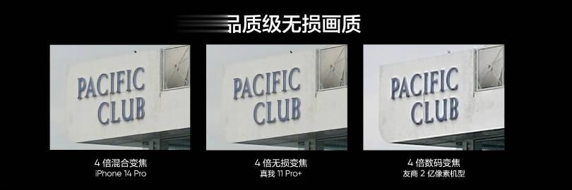 真我11 Pro+和友商们的4倍变焦照片对比。

这么对比一看，感觉iPhone
