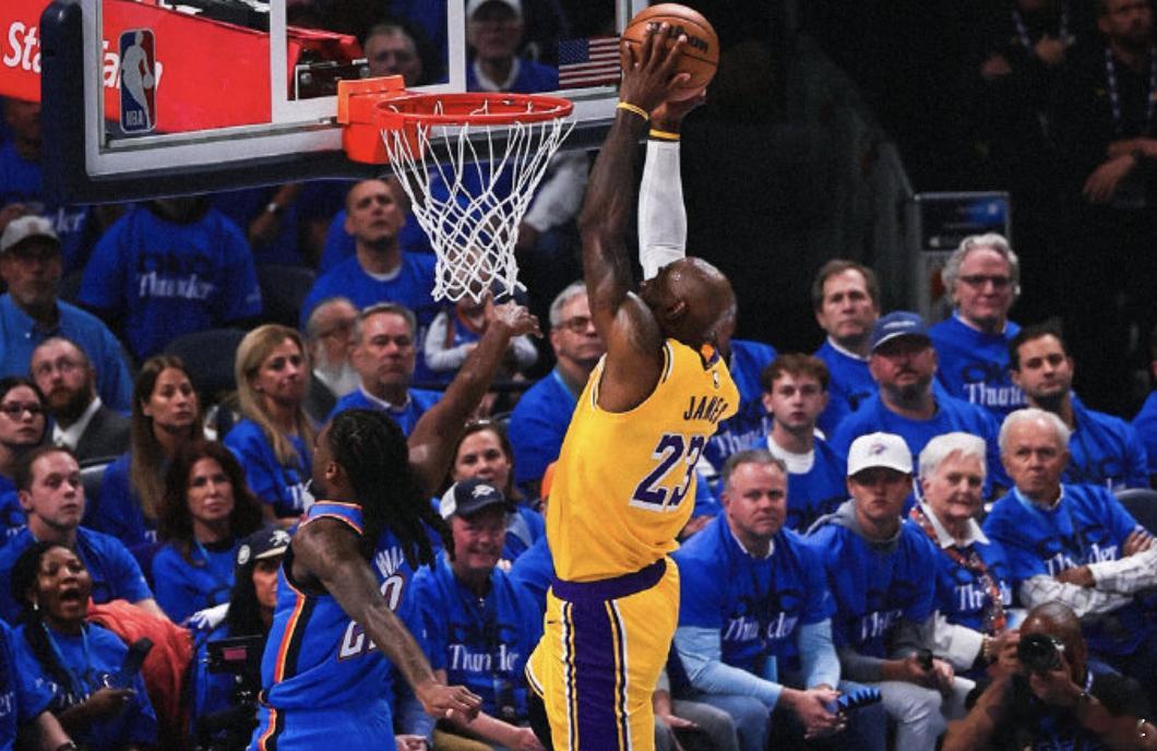 NBA季后赛｜雷霆轻取湖人收获西部半决赛开门红！亚历山大18分6助，霍姆格伦24