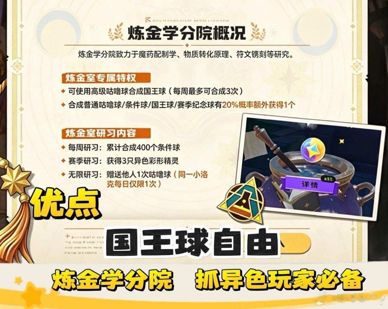 洛克王国四大学院怎么选洛克王国新赛季分院玩法，各分院的优势与特点。其实仪典学院这