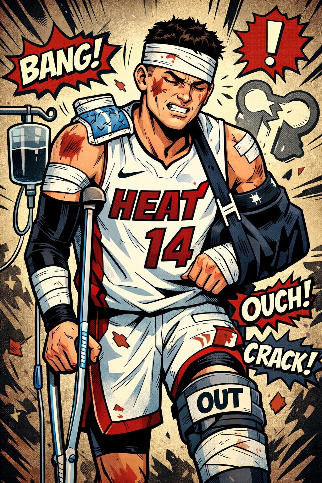 记者：希罗这赛季只打了33场，现在又要给脚做手术，还会考虑提前续约他吗？莱利：我