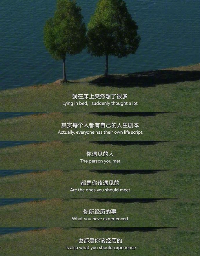 “凡事发生皆有利于我” 