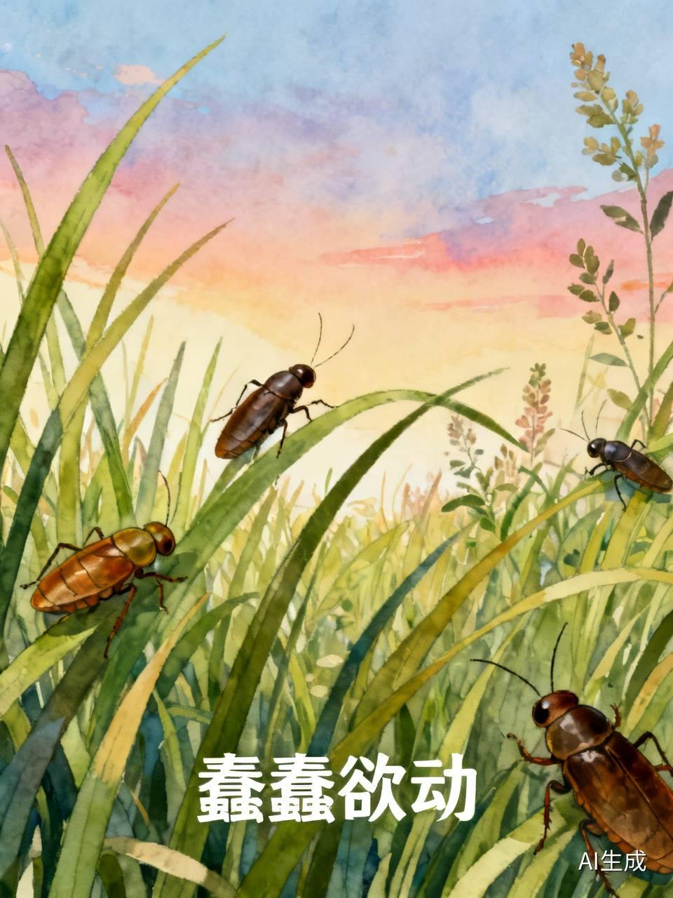 蠢和“蠢蠢欲动”的臆测

蠢，春字下面两虫字，其意是不是初春仍寒，出洞的虫儿行动