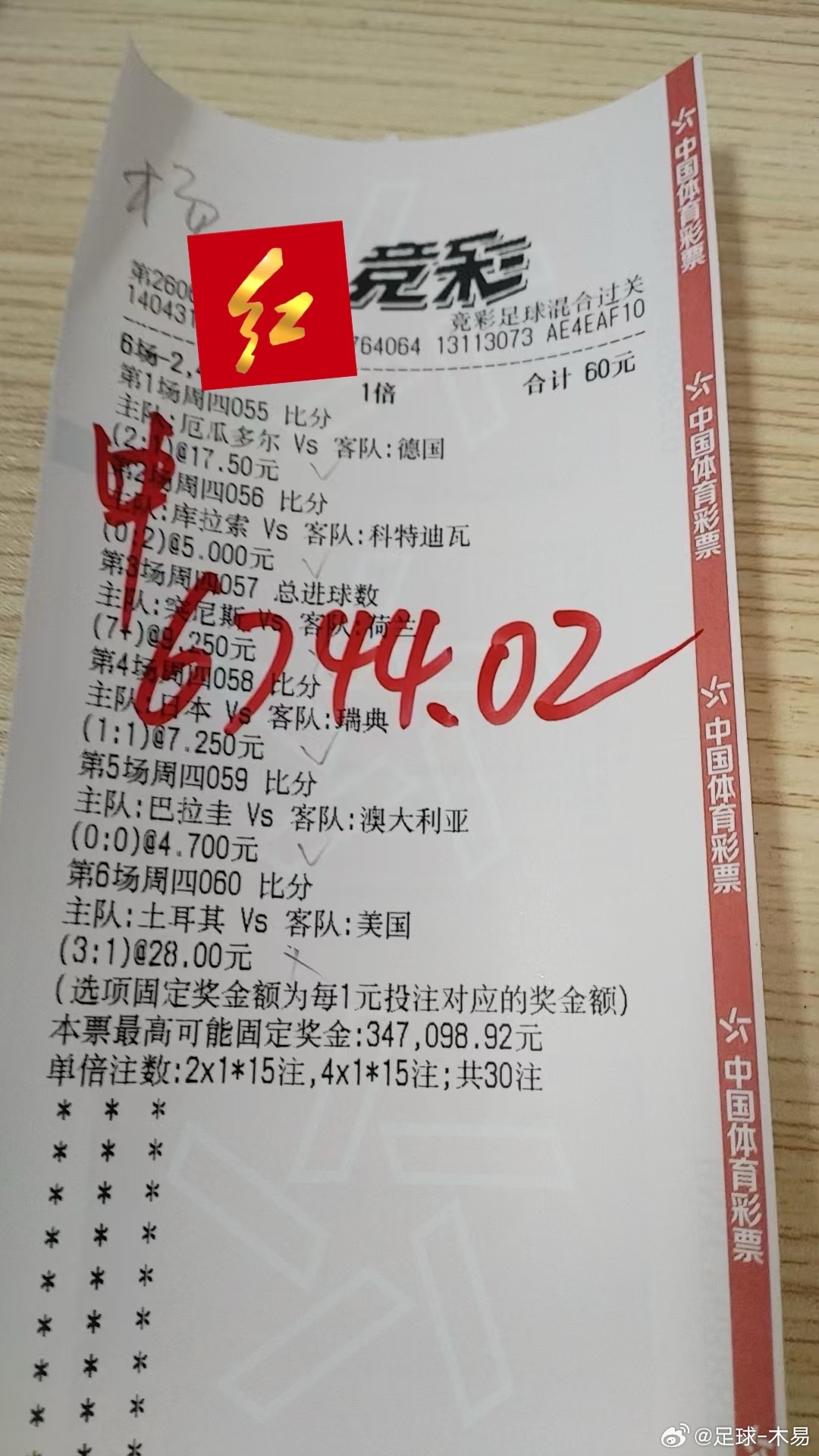 比分4串1拿下110贝🧧2串拿下🧧土耳其vs美国日本vs瑞典厄瓜多尔vs德国