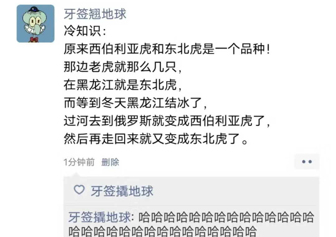 这东北虎原来是双重国籍 ​​​