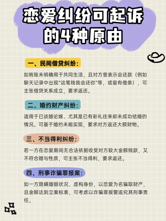 一些很脏但能拿回恋爱财产的手段 ！