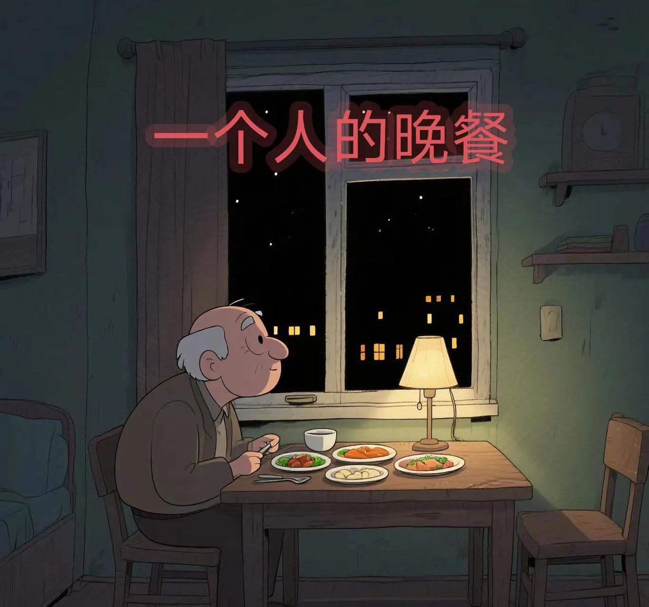 今日多次看到独居老人的新闻报道：
部分退休老人，子女特别优秀，长居国外，一年差不