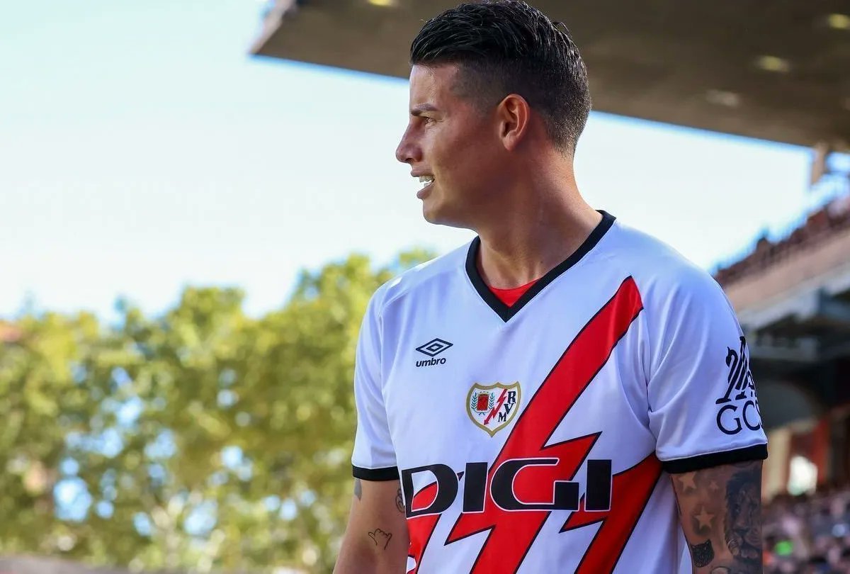 🚨James Rodríguez正在与Rayo Vallecano进行谈判，以