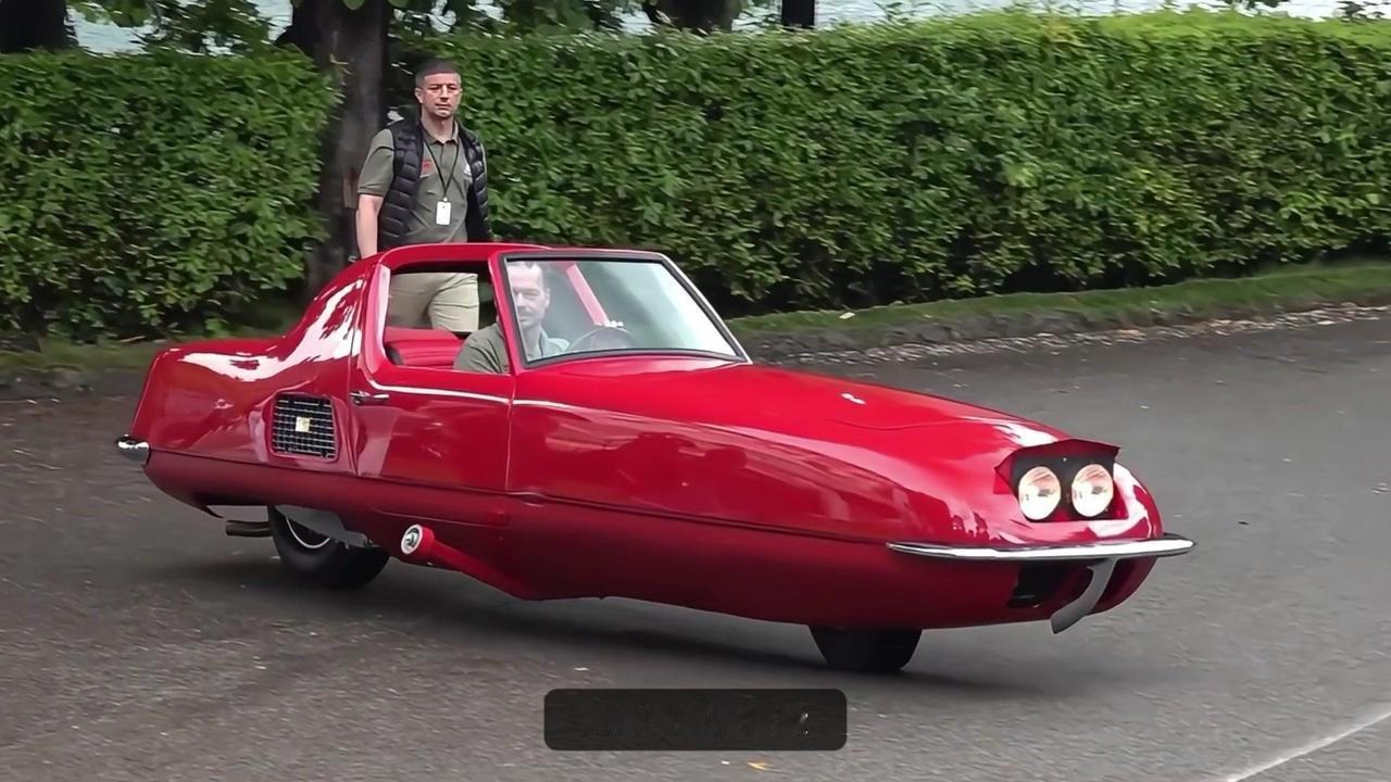 ✨1967年美国出品的Gyro-X，不仅能像摩托自行车一样平稳的移动，而且还是低