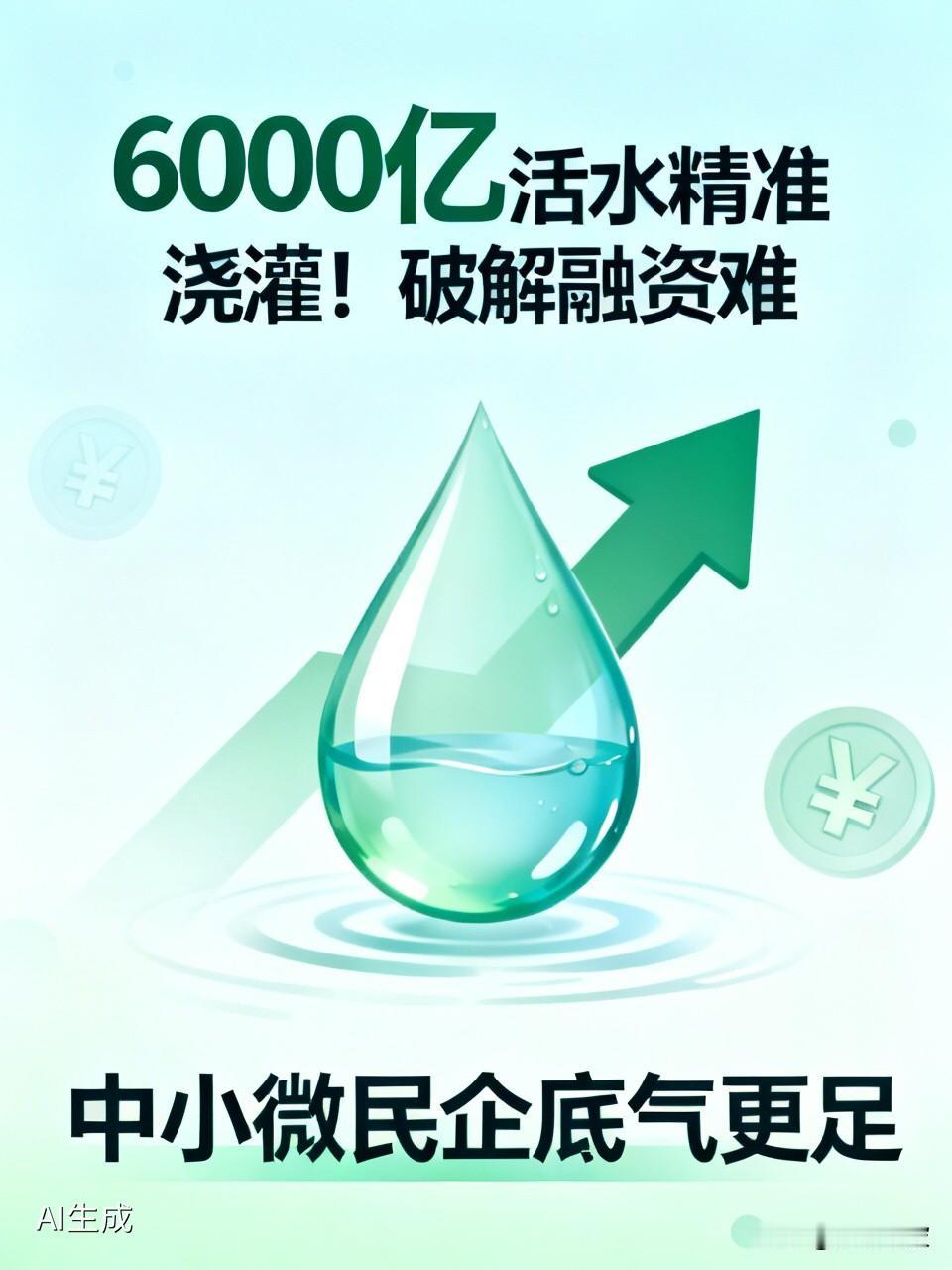 6000亿活水精准浇灌！破解融资难，中小微民企这次底气更足了

  民营经济有多