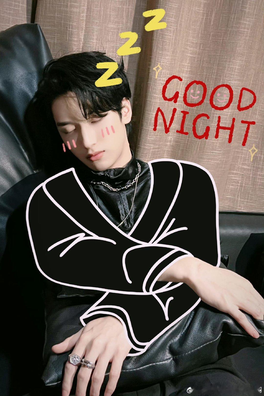 #严浩翔涂鸦图##严浩翔涂鸦p图# 严浩翔晚安😴#严浩翔[超话]# ​​​