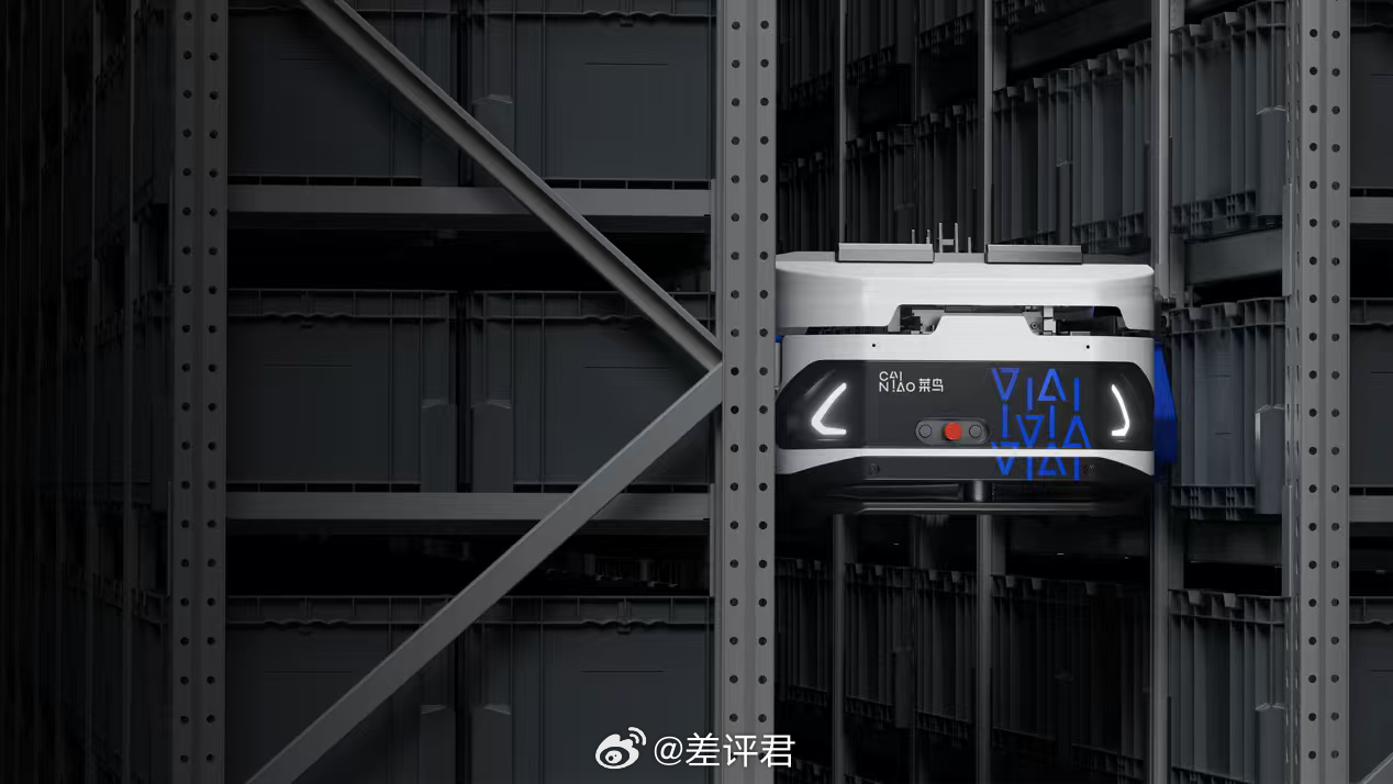 以后提到菜鸟别只知道驿站了，菜鸟昨天在美国的国际物流展上发布了首款自研的“攀爬机