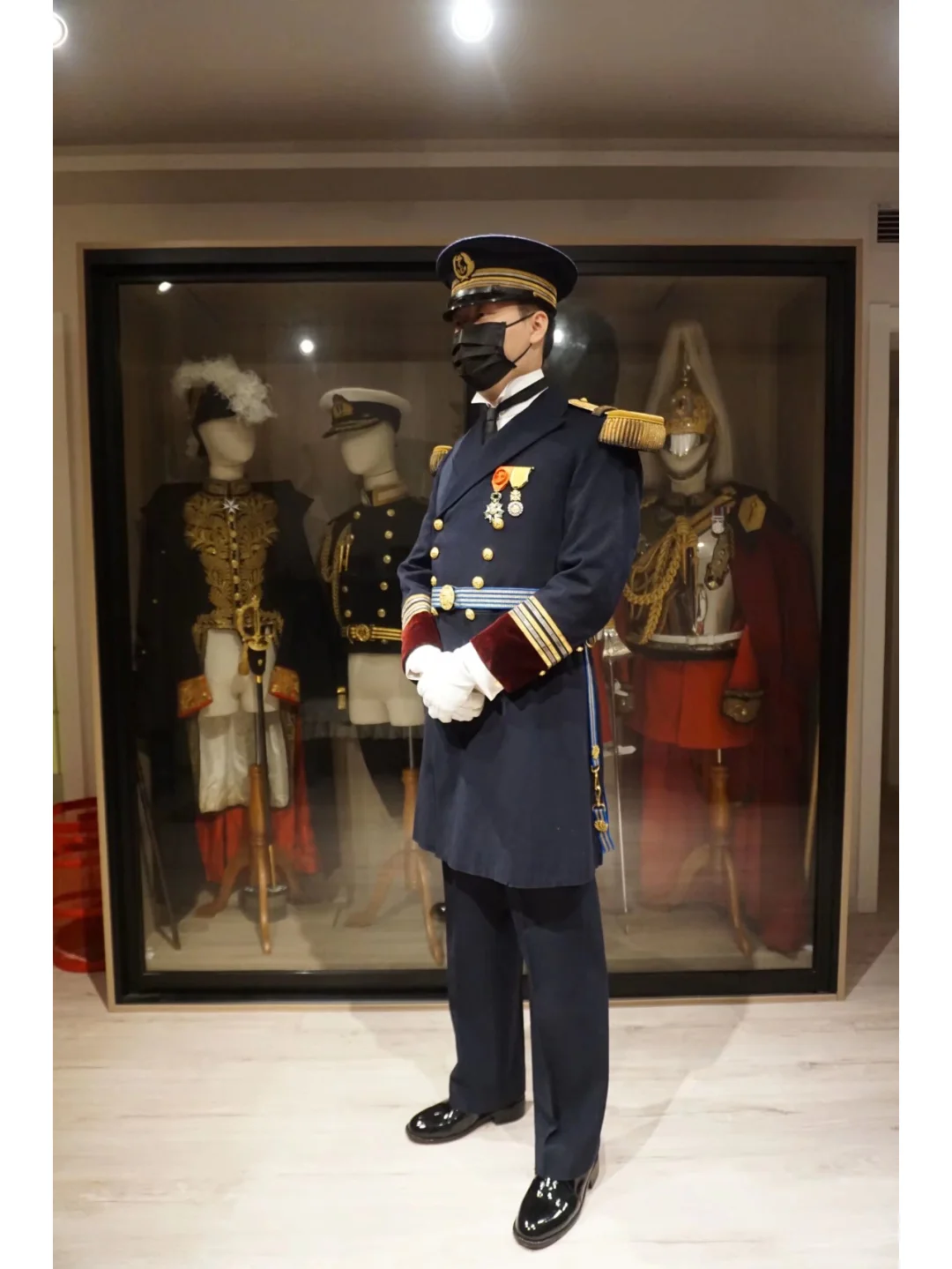 法国海军军医中校frock coat