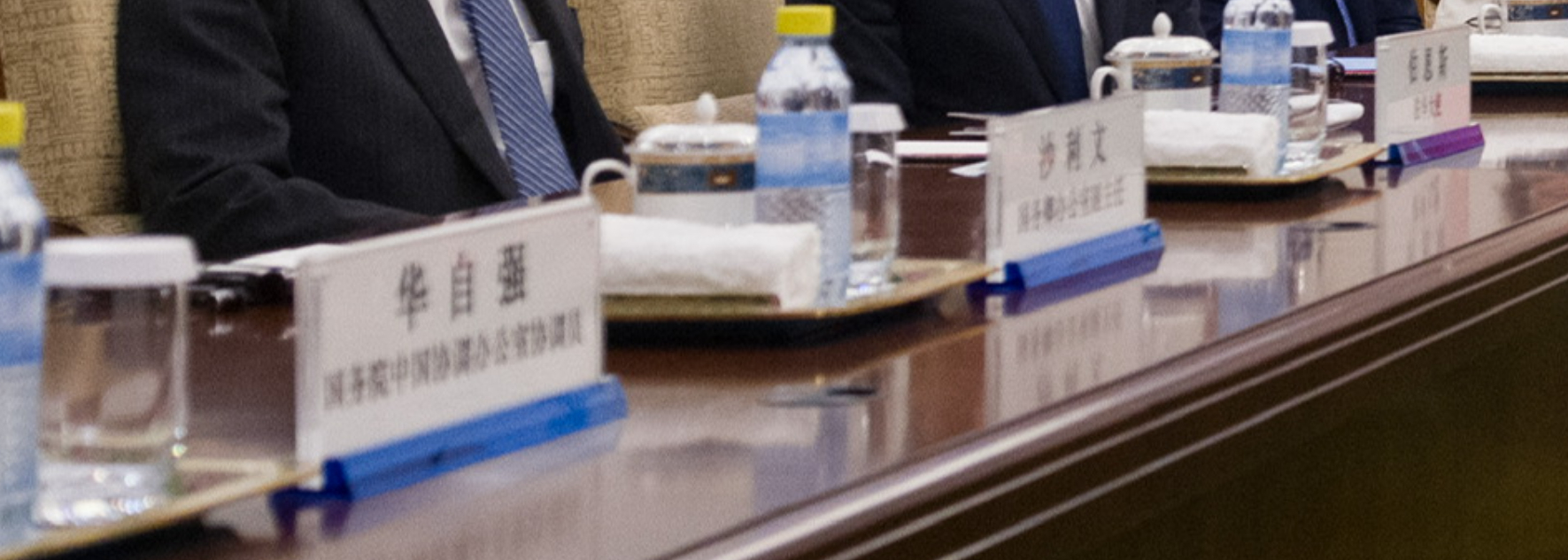 昨天来了几个老熟人：1. 华自强即Rick Waters，美国国务院“中国协调办