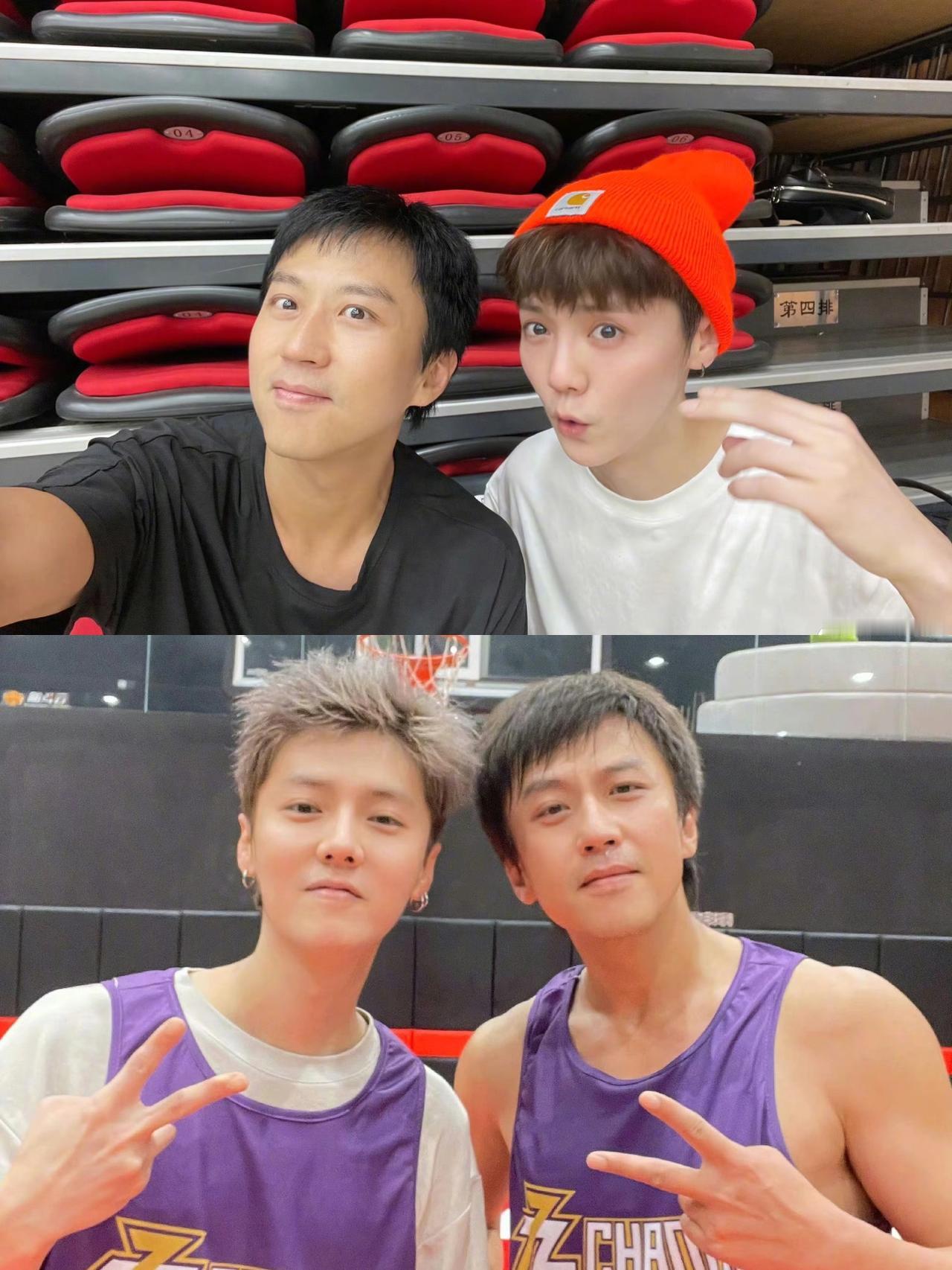 邓超家又被鹿晗吃空了。

昨晚刷到孙俪直播，说冰箱刚补满，鹿晗带着关晓彤来蹭饭，