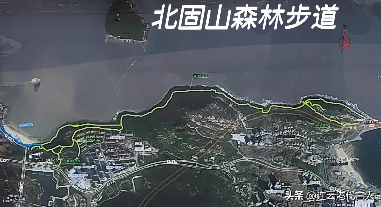 烂尾多年的连云港小官山滨海步道全面复工！
沿海步道 滨海浪漫线跑道 滨海示范段 