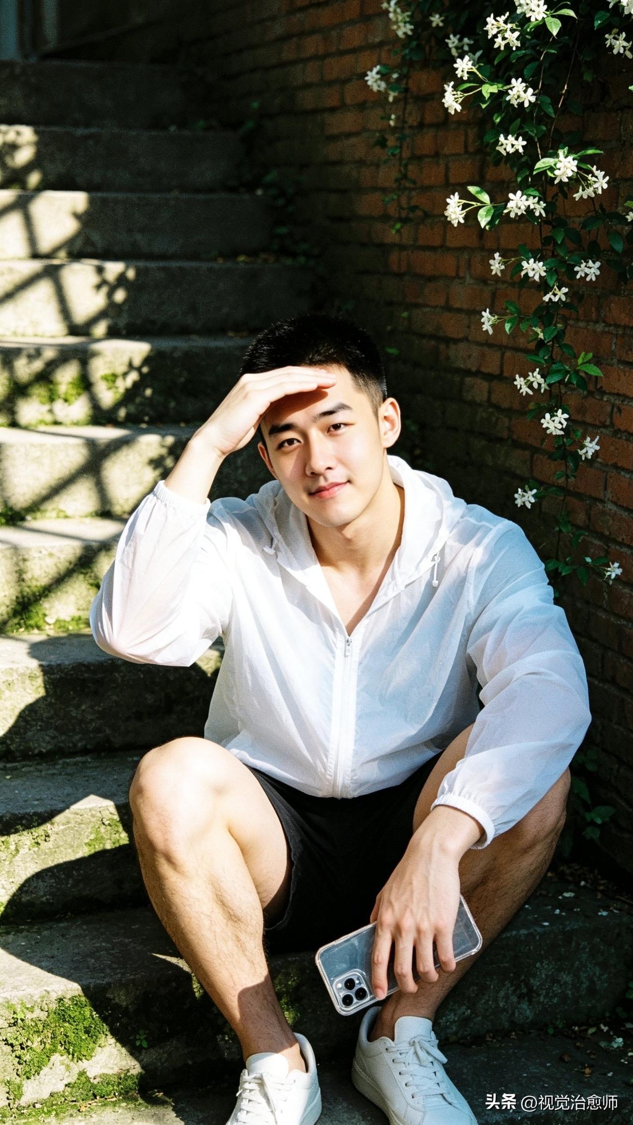 有你的地方就是春天帅哥 男人