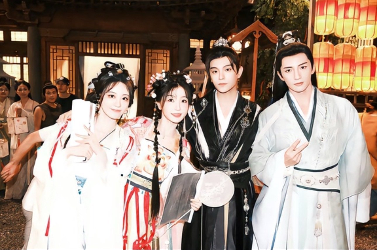 竹林四侠彻底be了不影响永夜星河还是好看的。 