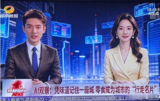 毫无疑问，被AI冲击的第一行业，一定是传媒业。湖南广电AI播新闻